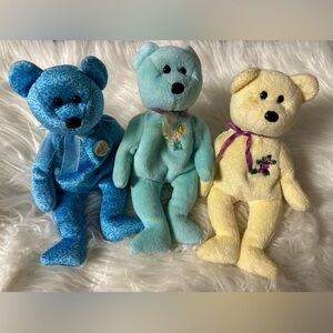 🔥Ty Beanie Baby "Ariel",  “CLASSY “. MOTHER”ORIGINAL Used (3)